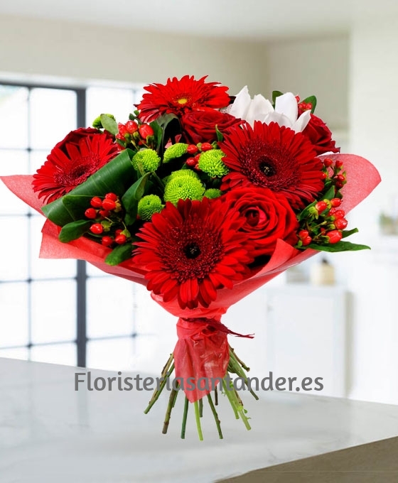 Ramo de flores para regalo